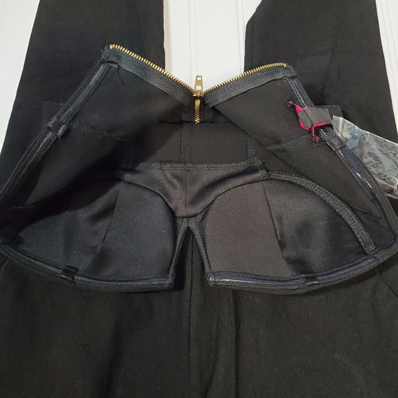 Material Girl Belted Pant Jumpsuit Black - Picture 10 of 14